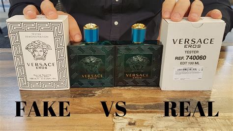 Fake vs Real Versace Eros Eau De Parfum 100 ML .